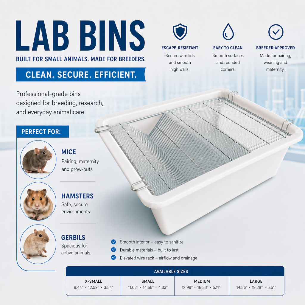 [Pre-Order] Lab Bins (XS–L)