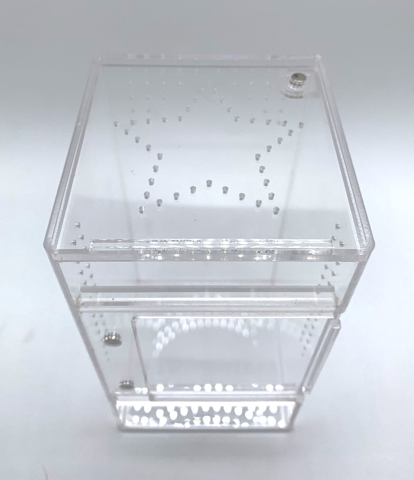 Acrylic Enclosure Magnetic Door & Lid (3x3x6)